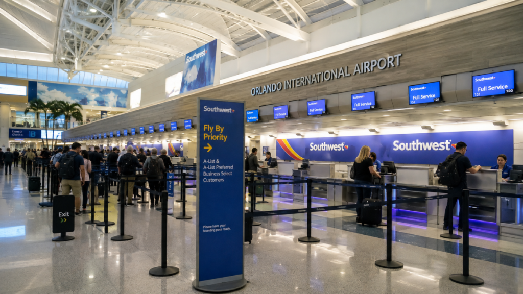 Orlando International Airport (MCO) Check-in