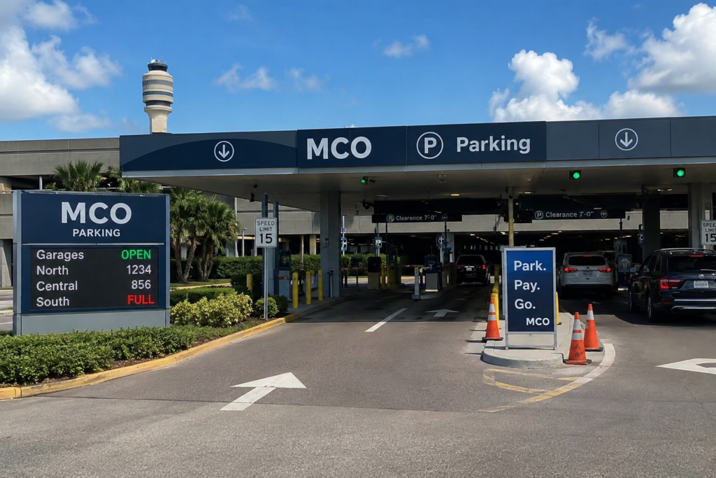 Orlando International Airport (MCO) Smoking Area